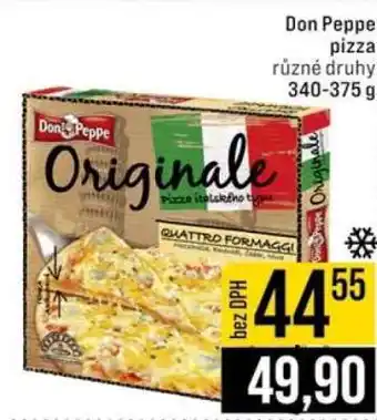 Jip DON PEPPE Pizza nabídka