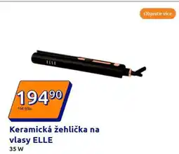 Action Keramická žehlička na vlasy ELLE nabídka