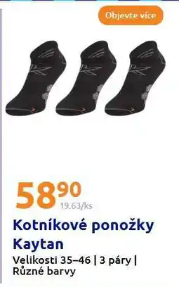 Action Kotníkové ponožky Kaytan nabídka