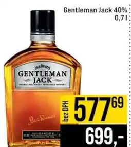 Jip Gentleman Jack 40% 0,7l nabídka
