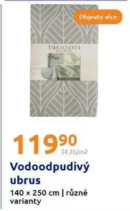 Action Vodoodpudivý ubrus nabídka