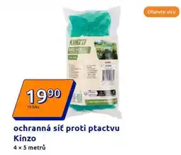 Action ochranná síť proti ptactvu Kinzo nabídka