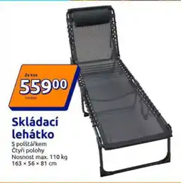 Action Skládací lehátko nabídka