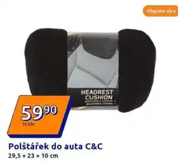 Action Polštářek do auta C&C nabídka