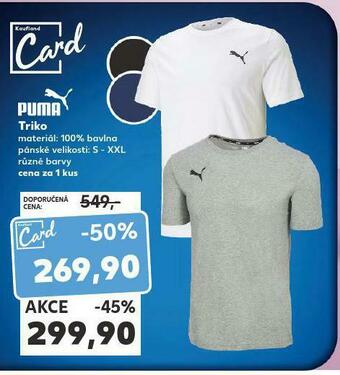 Kaufland Triko puma nabídka