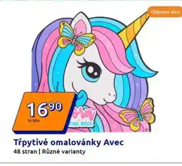 Action Třpytivé omalovánky Avec nabídka