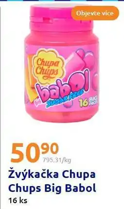 Action Žvýkačka Chupa Chups Big Babol nabídka