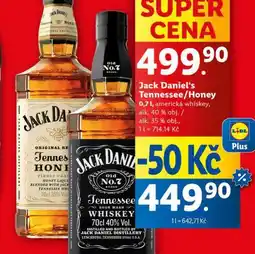 Lidl Jack daniel´s tennessee / honey nabídka