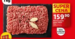 Lidl Hovězí mleté maso 100% nabídka