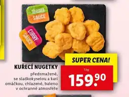 Lidl Kuřecí nugetky nabídka