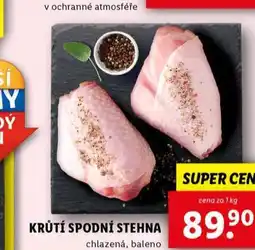 Lidl Krůtí spodní stehna nabídka
