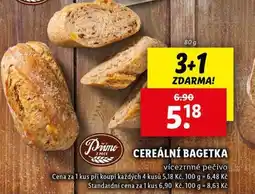 Lidl Cereální bagetka nabídka