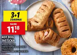 Lidl Hot dog taštička nabídka