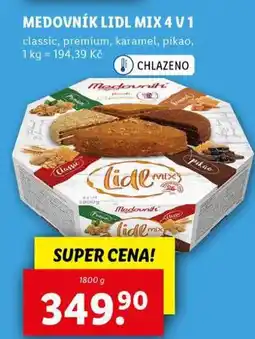 Lidl Medovník lidl mix 4v1 nabídka
