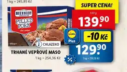 Lidl Trhané vepřové maso nabídka