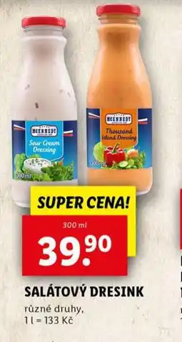 Lidl Salátový dresink nabídka