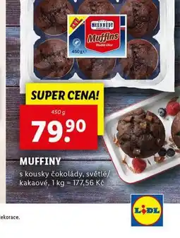 Lidl Muffiny nabídka