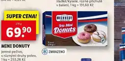 Lidl Mini donuty nabídka