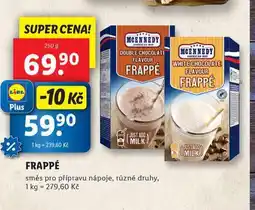 Lidl Frappé nabídka