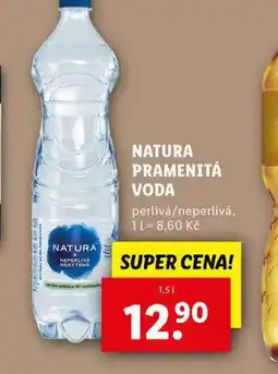 Lidl Natura pramenitá voda nabídka