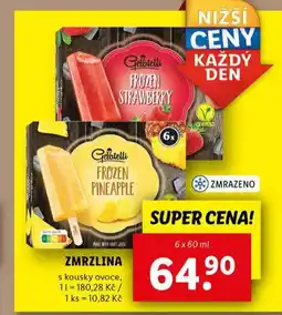Lidl Zmrzlina nabídka