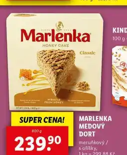 Lidl Marlenka medový dort nabídka
