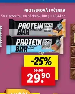 Lidl Proteinová tyčinka nabídka