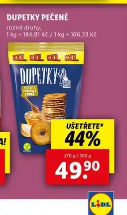 Lidl Dupetky pečené nabídka