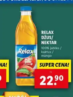 Lidl Relax džus / nektar nabídka