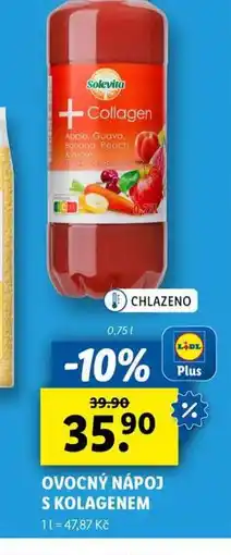 Lidl Ovocný nápoj s kalogenem nabídka
