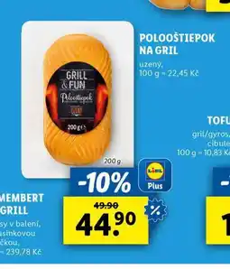 Lidl Polooštiepok na gril nabídka
