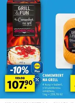 Lidl Camembert na gril nabídka