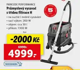 Lidl Průmyslový vysavač s třídou filtrace h nabídka