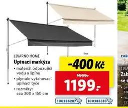 Lidl Upínací markýza nabídka