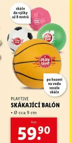 Lidl Skákající balón nabídka