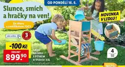 Lidl Sada na hru s pískem a vodou xxl nabídka
