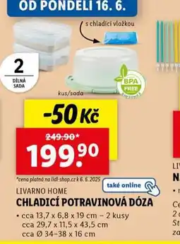 Lidl Chladicí potravinová dóza nabídka