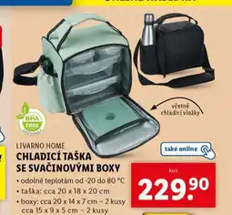 Lidl Chladicí taška se svačinovými boxy nabídka