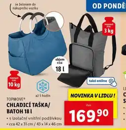 Lidl Chladicí taška / batoh 18 l nabídka