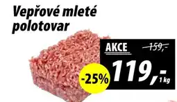 ZEMAN Vepřové mleté polotovar nabídka