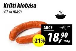 ZEMAN Krůtí klobása nabídka
