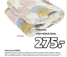 JYSK Přikrývka STOREN nabídka