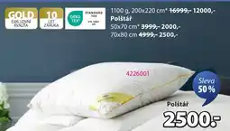 JYSK Polštář nabídka