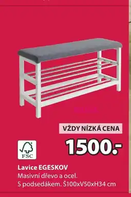 JYSK Lavice EGESKOV nabídka