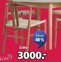 JYSK Jídelní židle GUDERUP nabídka