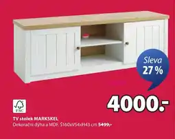 JYSK TV stolek MARKSKEL nabídka