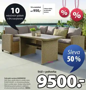 JYSK Zahradní sestava AGERMOSE nabídka