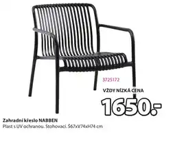 JYSK Zahradní křeslo NABBEN nabídka