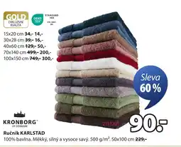 JYSK Ručník KARLSTAD nabídka