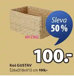 JYSK Koš GUSTAV nabídka